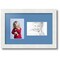 ArtToFrames Collage Photo Picture Frame with 2 - 4x6 inch Openings, Framed in White with Over 62 Mat Color Options and Regular Glass (CSM-3966-102)